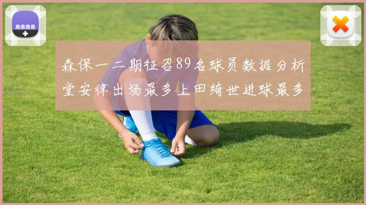 森保一二期征召89名球员数据分析堂安律出场最多上田绮世进球最多