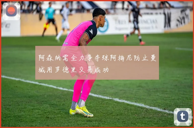 阿森纳需全力争夺琼阿梅尼防止曼城用罗德里交易成功